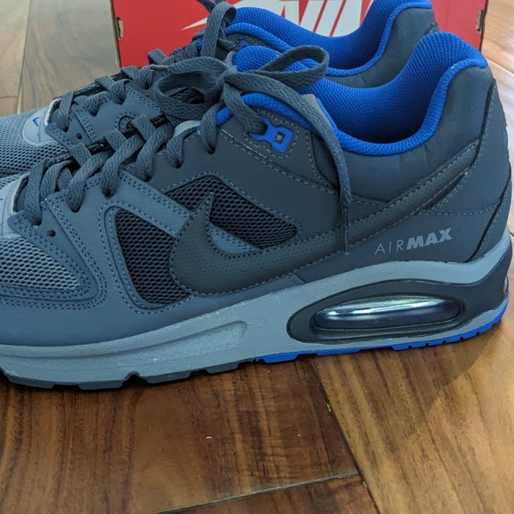 Nike Air Max Command Ashen Slate / Thunder Blue Size 12.5 Nwt❤️ - Picture 5 of 7